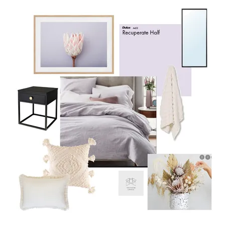 Ashfield Guest Room Interior Design Mood Board by The Room Update on Style Sourcebook