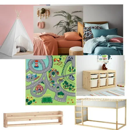 Boys Room Interior Design Mood Board by Kobib on Style Sourcebook