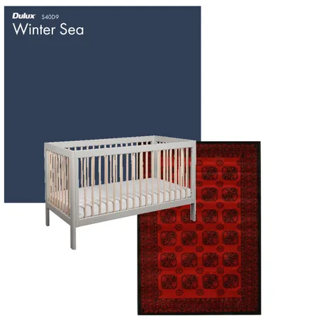Nursery red rug Interior Design Mood Board by Jen on Style Sourcebook
