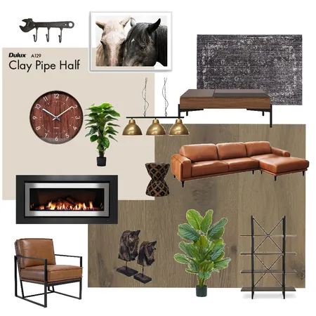 Industrial Living Interior Design Mood Board by Littlerhodesy on Style Sourcebook