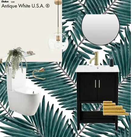 Powder Room Interior Design Mood Board by JulieJules on Style Sourcebook
