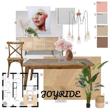 JOYRIDE - Dining Interior Design Mood Board by Danelle_kat on Style Sourcebook