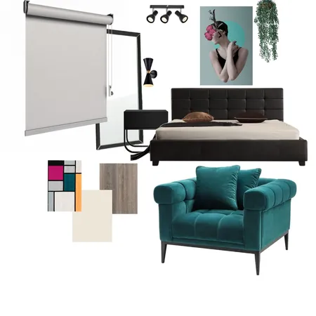 Quarto comtemporaneo Interior Design Mood Board by Maralp on Style Sourcebook