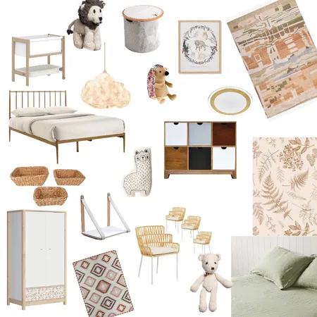 Gender neutral bedroom Interior Design Mood Board by Jooo on Style Sourcebook