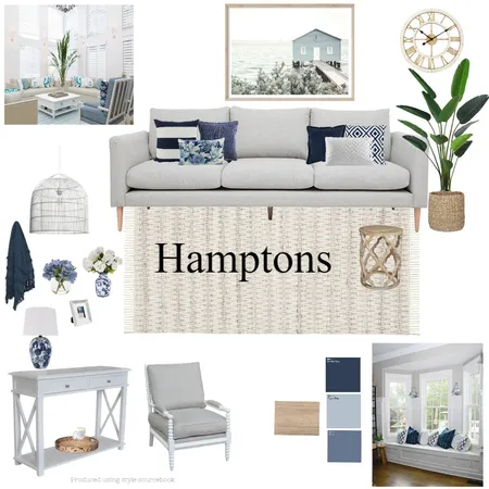 Hamptons Interior Design Mood Board by dthiele on Style Sourcebook