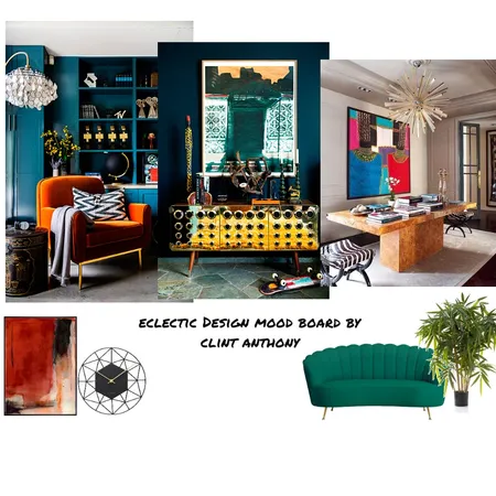 eclectic design Interior Design Mood Board by clintanthony69 on Style Sourcebook