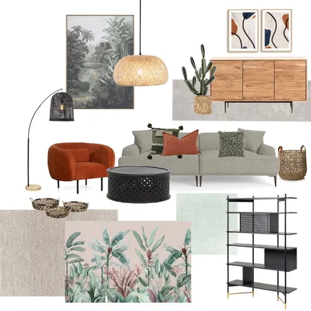 IDI-M9-Living Room Interior Design Mood Board by Chersome on Style Sourcebook