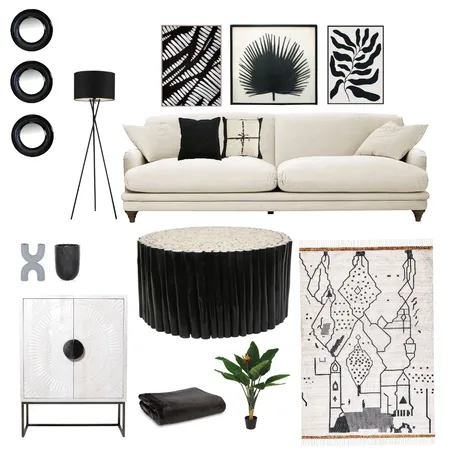 Black or White Interior Design Mood Board by Karen Noble on Style Sourcebook