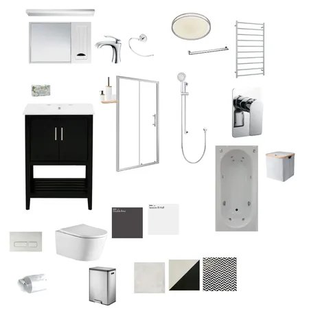 Уютная ванная Interior Design Mood Board by Рахиля on Style Sourcebook