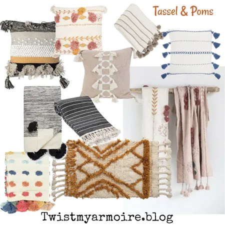 Tassel Interior Design Mood Board by Twist My Armoire on Style Sourcebook