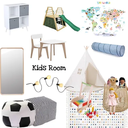 Kids room Interior Design Mood Board by Airlie Dayz Interiors + Design on Style Sourcebook