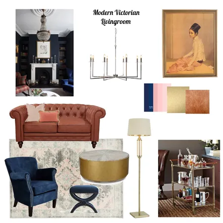 Victorian Livingroom Interior Design Mood Board by SMaguchu on Style Sourcebook