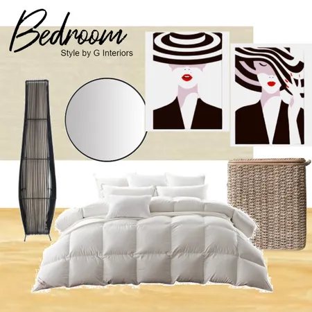 Japandi Bedroom Interior Design Mood Board by Gia123 on Style Sourcebook