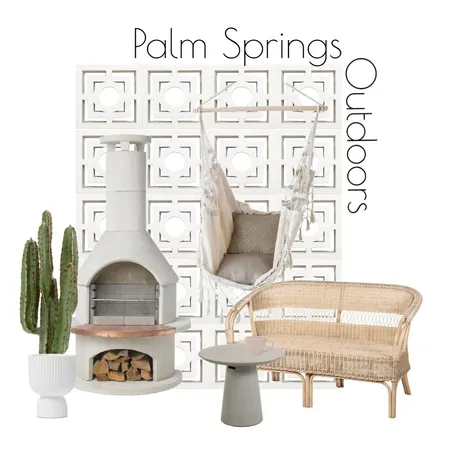 Palm Springs Outdoors Interior Design Mood Board by evans_grace on Style Sourcebook