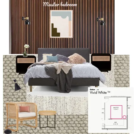 Master bedroom Interior Design Mood Board by Mam interiors on Style Sourcebook