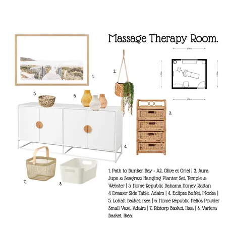 Massage Therapy Room - AMBB Interior Design Mood Board by AshJayne on Style Sourcebook