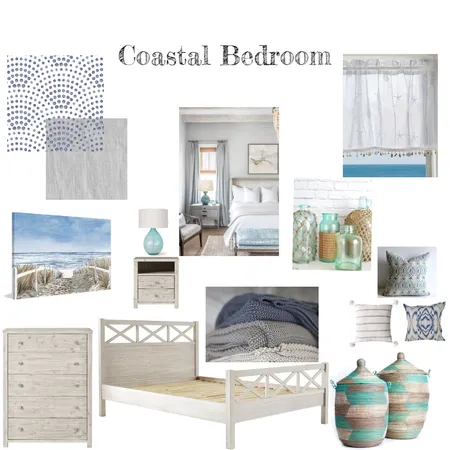 Coastal bedroom Interior Design Mood Board by lisabet on Style Sourcebook