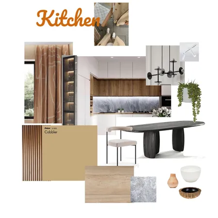 Оранжевое настроение кухня Interior Design Mood Board by Elena168 on Style Sourcebook