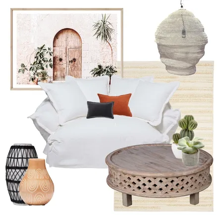 Boho Living Interior Design Mood Board by R&K Creative Studios on Style Sourcebook