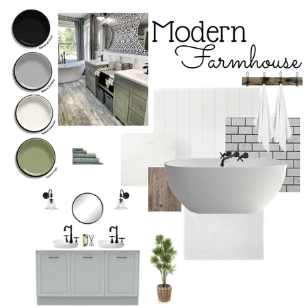 Modern Farmhouse Interior Design Mood Board by lillyharrisoninteriors on Style Sourcebook