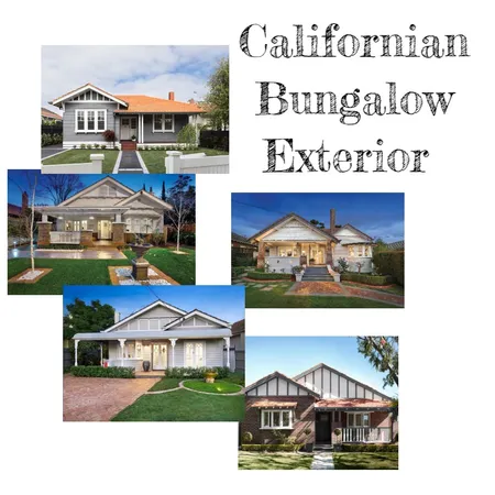 Cali Bungalow exterior Interior Design Mood Board by Kate_Reda on Style Sourcebook