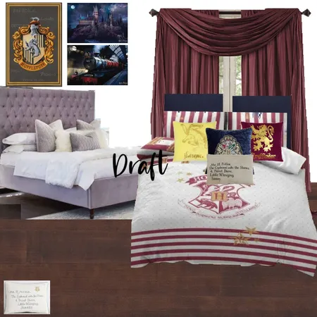 Harry Potter Room Interior Design Mood Board by Adua on Style Sourcebook