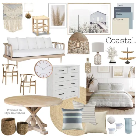 Coastal Interior Design Mood Board by lauren white on Style Sourcebook
