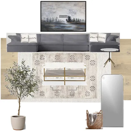 Mom's Basement Living Room Interior Design Mood Board by Payton on Style Sourcebook