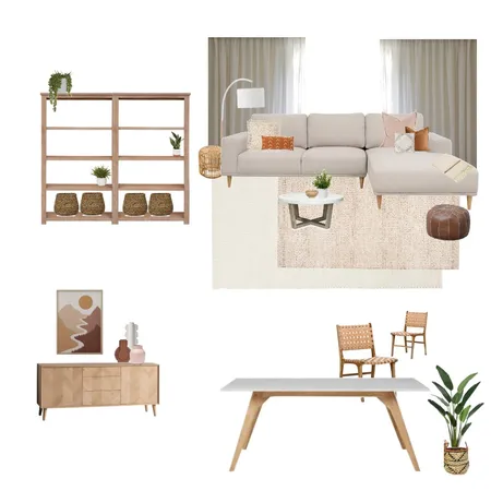 Module 10 - Completed Assignment Living Dining Interior Design Mood Board by Mgj_interiors on Style Sourcebook