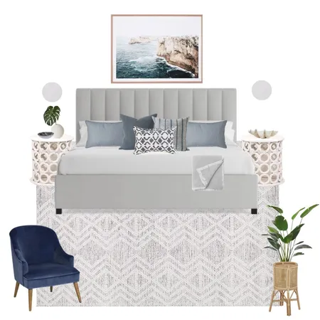 Cazzie Watson - Bedroom prelim Interior Design Mood Board by Sophie Scarlett Design on Style Sourcebook