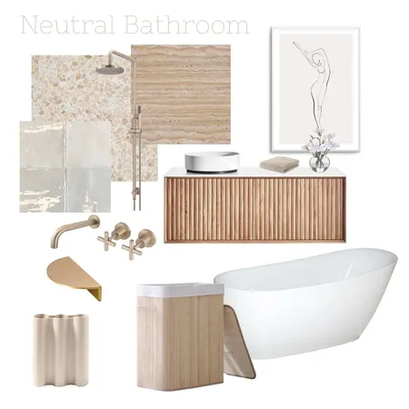 Neutral Mood Board Interior Design Mood Board by evans_grace on Style Sourcebook