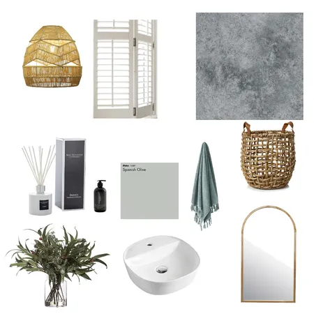 Downstairs powder room Interior Design Mood Board by GemmaBolton on Style Sourcebook