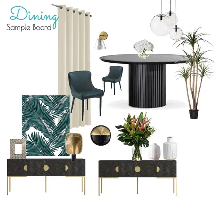 DIning Interior Design Mood Board by KC Chuah on Style Sourcebook