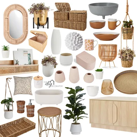 Kmart new 21 Interior Design Mood Board by Thediydecorator on Style Sourcebook