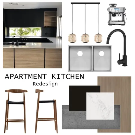 Apartment Kitchen Redesign Interior Design Mood Board by KCN Designs on Style Sourcebook