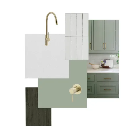 green kitchen inspo Interior Design Mood Board by PetaClark on Style Sourcebook