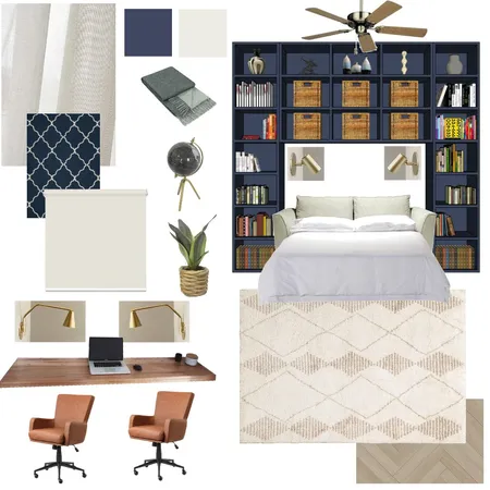 Module 9 IDI Study Room Interior Design Mood Board by Riasty on Style Sourcebook