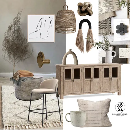 Gypsy texture Interior Design Mood Board by Oleander & Finch Interiors on Style Sourcebook