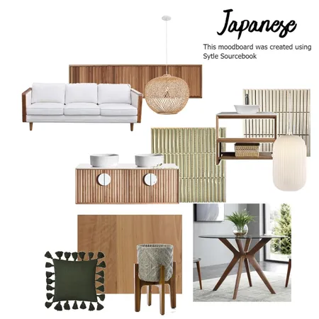 Japanese Interior Design Mood Board by Keigo on Style Sourcebook