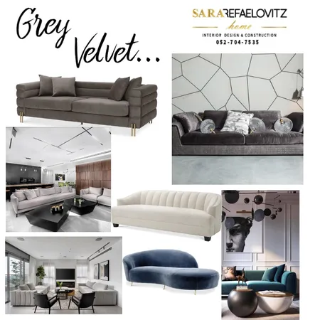 Sofas - Velvet Interior Design Mood Board by Sara Refaelovitz on Style Sourcebook