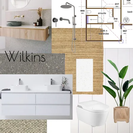 Wilkins ensuite Interior Design Mood Board by Dimension Building on Style Sourcebook