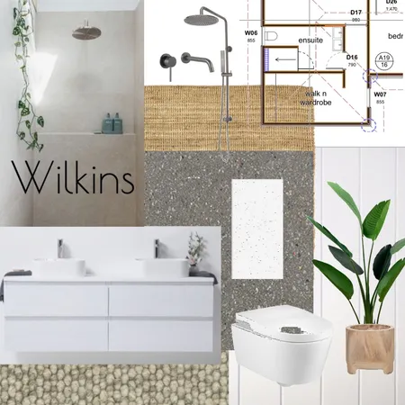 Wilkins ensuite Interior Design Mood Board by Dimension Building on Style Sourcebook