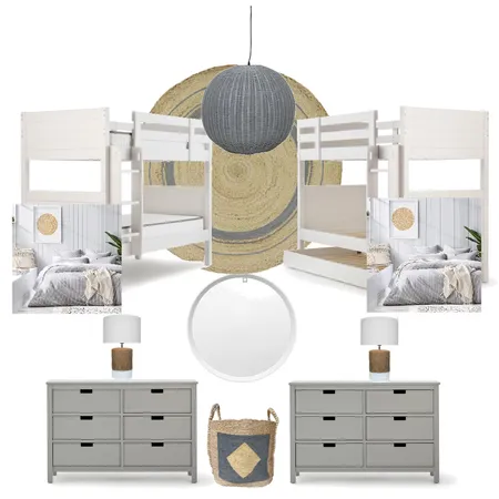KIDS BUNK ROOM Interior Design Mood Board by KMK Home and Living on Style Sourcebook