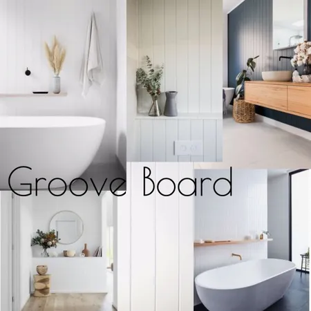 groove board Interior Design Mood Board by Dimension Building on Style Sourcebook