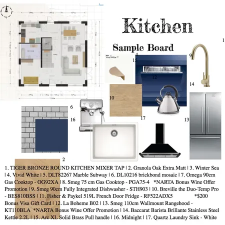 Kitchen Interior Design Mood Board by Elle on Style Sourcebook
