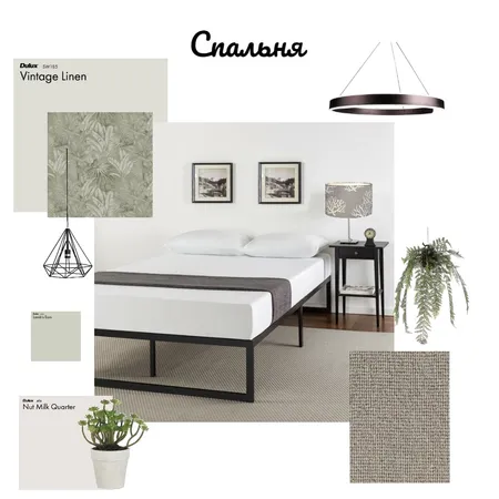 Cпальня Interior Design Mood Board by Ирина Щиголева on Style Sourcebook