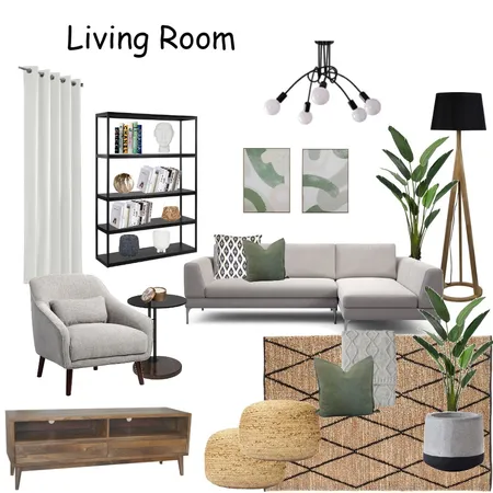 D&S_Living Room Interior Design Mood Board by AgneSma on Style Sourcebook