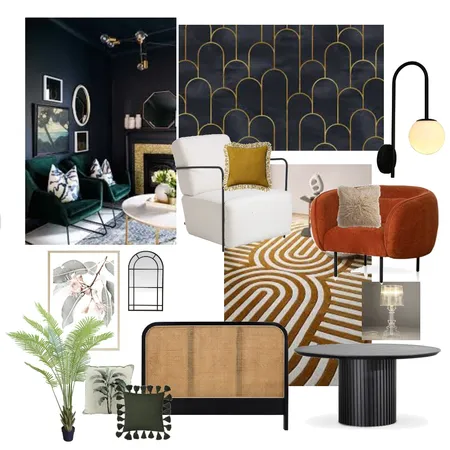 Art Deco Mood Board Interior Design Mood Board by pennyd on Style Sourcebook