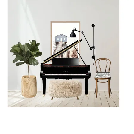 piano Interior Design Mood Board by the decorholic on Style Sourcebook