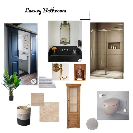 Luxury Bathroom Interior Design Mood Board by Guncha on Style Sourcebook
